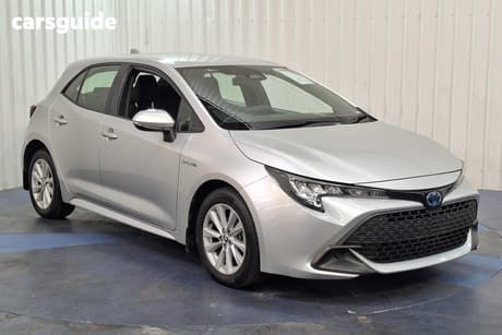 Silver 2023 Toyota Corolla Hatchback Ascent Sport Hybrid