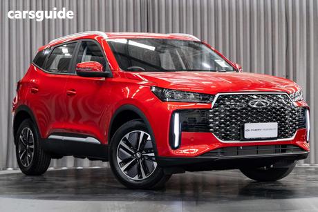Red 2026 Chery Tiggo 4 Wagon Urban Hev