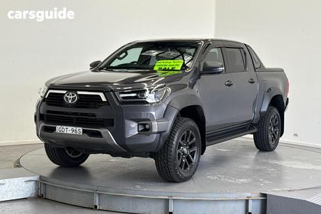 Grey 2023 Toyota Hilux Double Cab Pick Up Rogue (4X4)