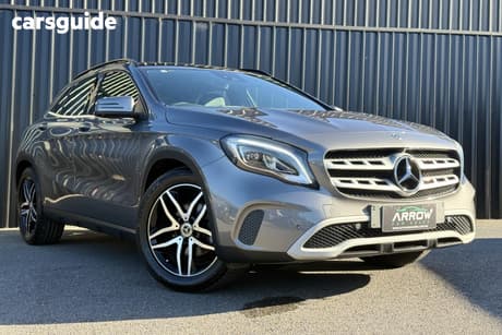 Grey 2017 Mercedes-Benz GLA180 Wagon 180