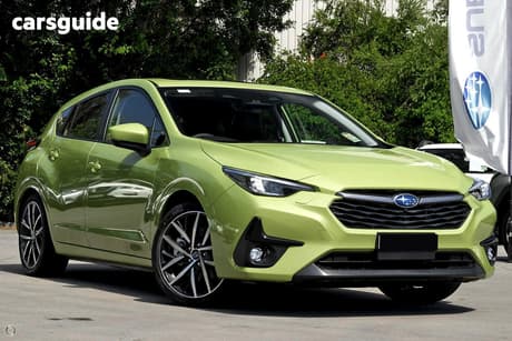 Yellow 2026 Subaru Impreza Hatchback 2.0S (Awd)