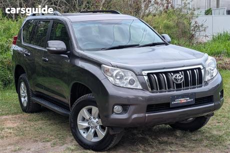 Grey 2010 Toyota Landcruiser Prado Wagon Gxl (4X4)