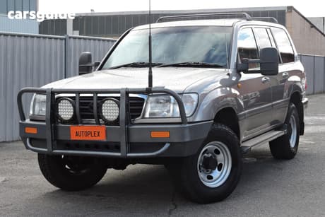 Grey 2001 Toyota Landcruiser Wagon Gxl (4X4)