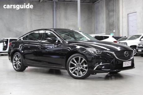Black 2015 Mazda 6 Sedan Atenza