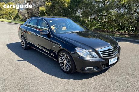 Black 2010 Mercedes-Benz E250 Sedan Cdi Avantgarde