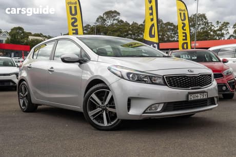 Silver 2018 Kia Cerato Hatchback Sport