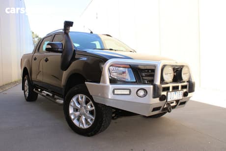 Black 2014 Ford Ranger Crew Cab Utility Wildtrak 3.2 (4X4)