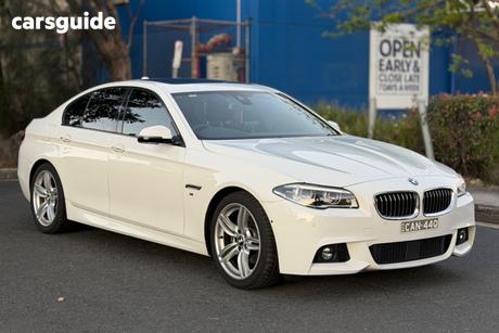 White 2016 BMW 528I Sedan M Sport