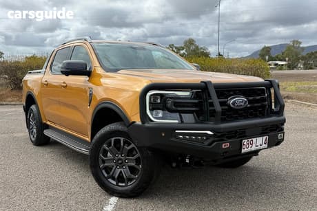 Yellow 2024 Ford Ranger Double Cab Pick Up Wildtrak 3.0 (4X4)