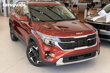 Orange 2024 Kia Seltos Wagon Sport+ (Fwd)