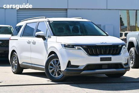 White 2022 Kia Carnival Wagon S