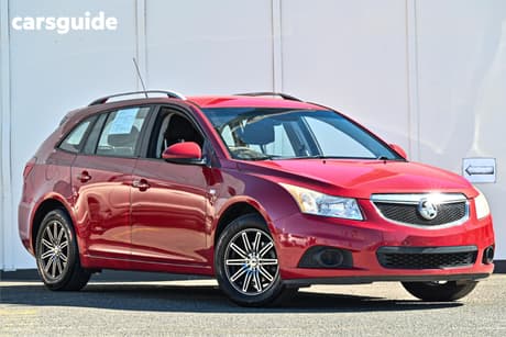 Red 2012 Holden Cruze Sportswagon Cd