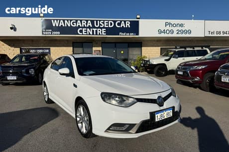 White 2017 MG Mg6 Plus Fastback Core