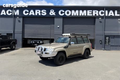 Gold 2007 Nissan Patrol Wagon St-S (4X4)