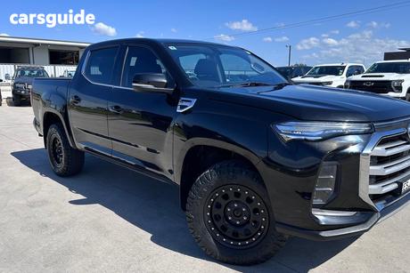 Black 2021 LDV T60 Double Cab Utility Max Pro (4X4)