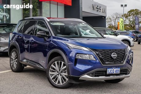 Blue 2025 Nissan X-Trail Wagon Ti-L (4Wd) E-Power (Hybrid)