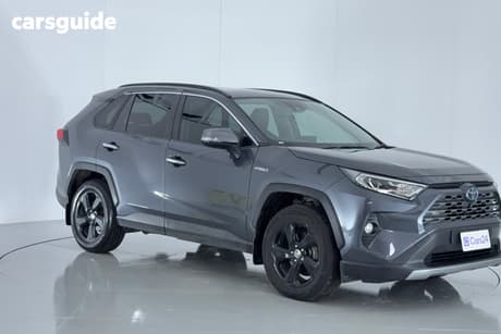 Grey 2021 Toyota RAV4 Wagon Cruiser (Awd) Hybrid