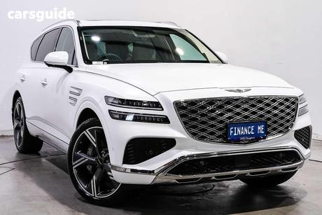 White 2025 Genesis GV80 Wagon 3.5T Awd Lux 7 Seat