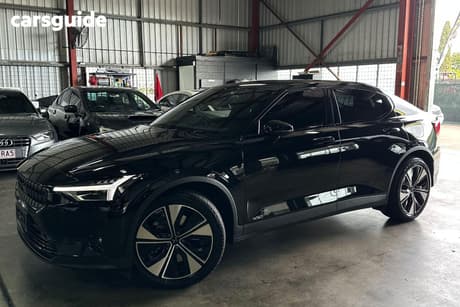 Black 2022 Polestar 2 Hatch LONG RANGE SINGLE MOTOR 78KWH MY22