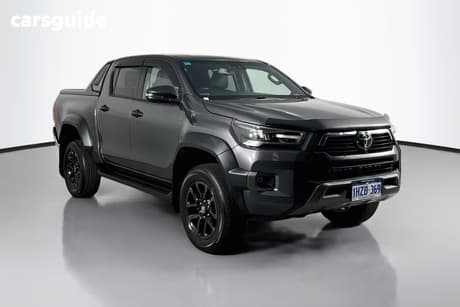 Silver 2023 Toyota Hilux Double Cab Pick Up Rogue (4X4)