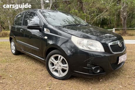 Black 2009 Holden Barina Hatchback