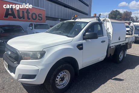 White 2016 Ford Ranger Cab Chassis Xl 2.2 Hi-Rider (4X2)