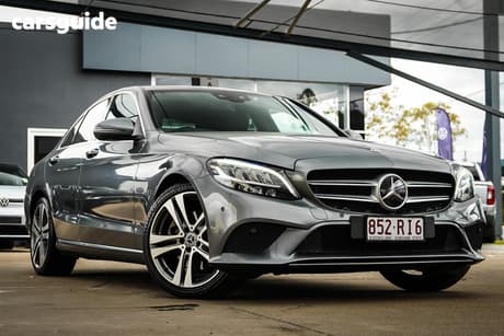 Grey 2018 Mercedes-Benz C300 Sedan
