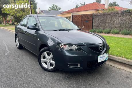 Grey 2008 Mazda 3 Sedan Neo Sport