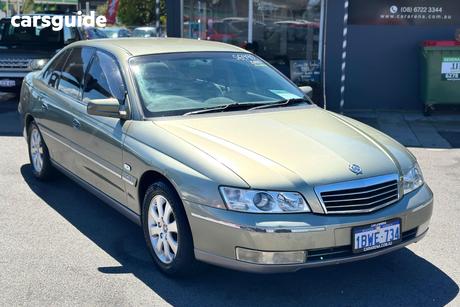 Green 2003 Holden Statesman Sedan V6 WK