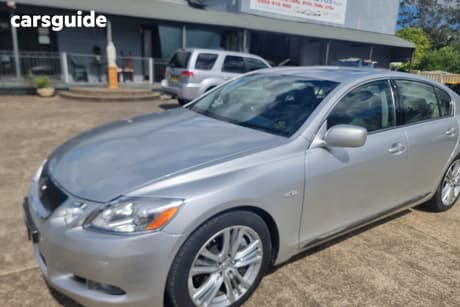 Silver 2007 Lexus GS450H Sedan Hybrid