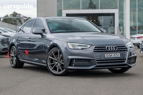 Grey 2017 Audi A4 Sedan 1.4 Tfsi S Tronic S Line