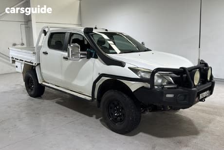 White 2018 Mazda BT-50 Dual Cab Utility Xt (4X4)