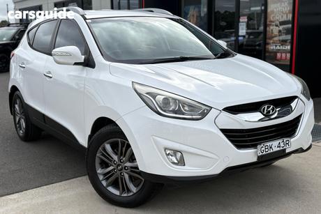 White 2015 Hyundai IX35 Wagon Elite (Awd)