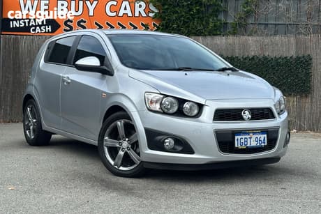 Silver 2016 Holden Barina Hatchback Rs