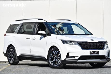 White 2020 Kia Carnival Wagon Sli