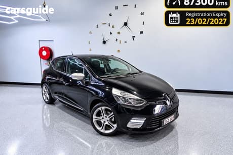 Black 2015 Renault Clio Hatchback Gt