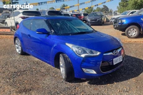 Blue 2013 Hyundai Veloster Coupe FS + COUPE 4DR MAN 6SP 1.6I