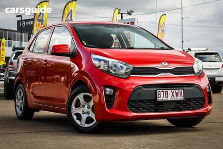 Red 2018 Kia Picanto Hatchback S (Aeb)