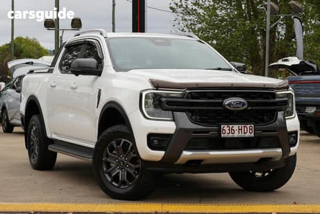 White 2023 Ford Ranger Double Cab Pick Up Wildtrak 2.0 (4X4)