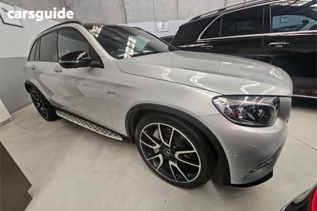 Silver 2017 Mercedes-Benz GLC43 Wagon 43