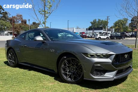 Grey 2025 Ford Mustang Fastback Gt 5.0 V8