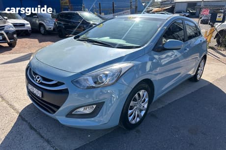 Blue 2013 Hyundai I30 Hatchback Active