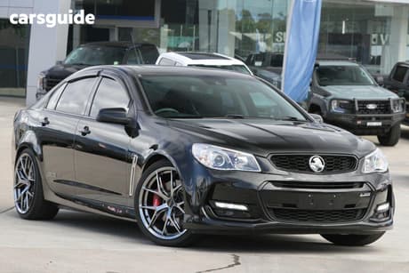 Black 2016 Holden Commodore Sedan Ss-V Redline