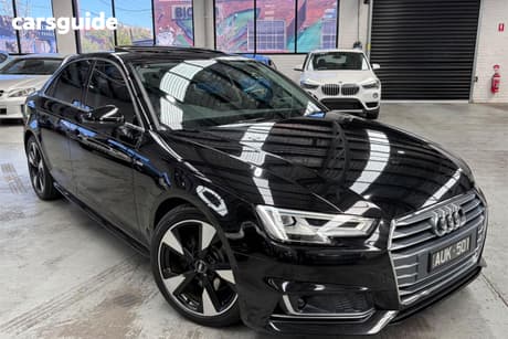 Black 2017 Audi A4 Sedan 1.4 Tfsi S Tronic S Line