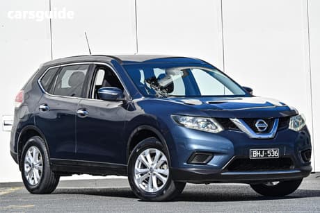Blue 2016 Nissan X-Trail Wagon St (4X4)