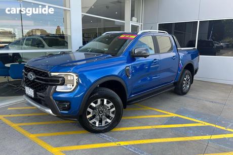 Blue 2025 Ford Ranger Double Cab Pick Up Phev Wildtrak (4X4)