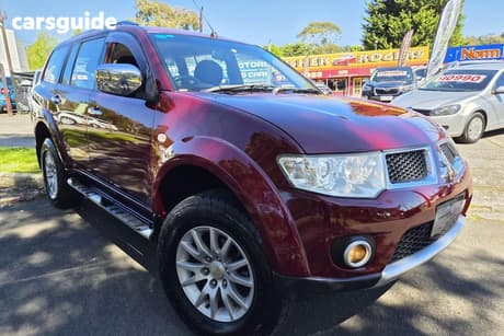 Red 2010 Mitsubishi Challenger Wagon Ls (5 Seat) (4X4)