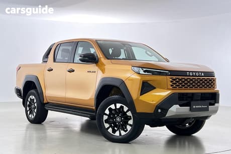 Orange 2025 Toyota Hilux Double Cab Pick Up Sr5 48V (4X4)