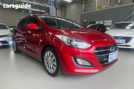 Red 2017 Hyundai I30 Hatchback Active