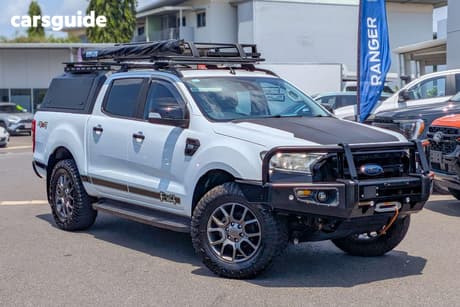 White 2017 Ford Ranger Dual Cab Utility Xlt 3.2 (4X4)